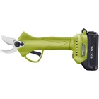 Kép 11/12 - Extol Craft akkus metszőolló, Power Share, kefementes motor, kofferban; 1db 2000 mAh Li-ion akku + 1 db töltő (402456)
