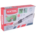 Kép 15/15 - Extol Premium akkus műanyag hegesztő- és kapcsozógép, 4V, 2000 mAh Li-ion akku (8891505)