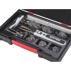 Kép 2/15 - Extol Premium akkus műanyag hegesztő- és kapcsozógép, 4V, 2000 mAh Li-ion akku (8891505)