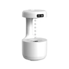 Kép 1/7 - Antigravitációs párásító készülék, LED kijelzővel, 800 ml (fehér)