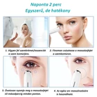 Kép 8/8 - Intelligens nagyfrekvenciás arcmasszírozó mimikai ráctalanító készülék szem környék körüli zónára (Xpreen)