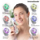 Kép 5/10 - InnovaGoods arcmasszírozó rádiófrekvenciával, fényterápiával és elektrostimulációval WACE