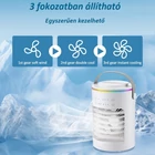 Kép 5/16 - Asztali léghűtő és párásító hűtőventilátor 3 fokozattal, időzítővel, RGB fénnyel (CF-516)