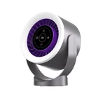 Kép 1/11 - Asztali ventilátor, falra szerelhető USB újratölthető mini ventilátor (sötétszürke)