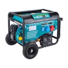 Kép 2/6 - Aggregátor áramfejlesztő 8 kVA 400V/230V benzin-gázmotoros háromfázisú távirányítós Heron 8896327