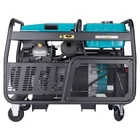 Kép 4/7 - HERON benzinmotoros áramfejlesztő, 13/11 kVA, három- és egyfázisú, benzin üzemű, önindítós (8896431)
