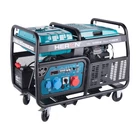 Kép 1/7 - HERON benzinmotoros áramfejlesztő, 13/11 kVA, három- és egyfázisú, benzin üzemű, önindítós (8896431)