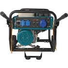 Kép 3/6 - HERON Benzinmotoros áramfejlesztő, 6,8 kVA, 230V hordozható (EGI 68) (8896133)