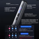 Kép 8/11 - Csiszoló, gravírozó, polírozó toll 7 db csiszolófejjel, állítható sebességű, akkus (DM360)
