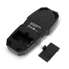 Kép 8/10 - Digitális detektor, rejtett fém és fa tárgyak, feszültség alatti vezeték keresésére, LCD kijelzővel (HW-QB6) narancs