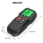 Kép 9/10 - Digitális detektor, rejtett fém és fa tárgyak, feszültség alatti vezeték keresésére, LCD kijelzővel (HW-QB6) narancs