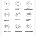 Kép 2/4 - 16 csatornás digitális hangosító eszköz, zajcsökkentéssel, digitális kijelzős töltőtokkal (bőrszínű) – MIN1244