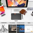 Kép 8/8 - Digitális rajztábla, kézírásos tábla passzív vezeték nélküli tollal (VEIKK VO1060)