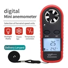 Kép 5/6 - Digitális szélmérő kézi szélsebesség mérő és hőmérő 0-30m/sec (Wintact WT816)
