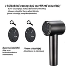 Kép 7/8 - Elektromos bőrkeményedés eltávolító, vákuumos vízálló lábápoló (fekete)
