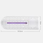 Kép 2/6 - Elektromos cipőszárító, cipőmelegítő, fertőtlenítő, fehér (220V-10W)
