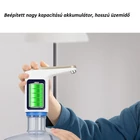 Kép 5/10 - Elektromos vízadagoló pumpa ballonos vízhez, fekete-arany (6628)