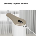 Kép 6/10 - Elektromos vízadagoló pumpa ballonos vízhez, fekete-arany (6628)