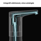 Kép 7/10 - Elektromos vízadagoló pumpa ballonos vízhez, fekete-arany (6628)