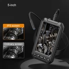 Kép 5/5 - Endoszkóp függőleges kijelzővel (5”), 8 mm (IP67), HD 1080P, (1 méter)
