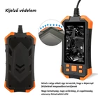 Kép 4/11 - Endoszkóp kamera 4,3” IPS kijelző, 5,5mm kamerafej, duál kamera, IP67 vízálló, 5 méteres kemény kábel (T20)