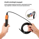 Kép 5/11 - Endoszkóp kamera 4,3” IPS kijelző, 5,5mm kamerafej, duál kamera, IP67 vízálló, 5 méteres kemény kábel (T20)