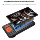 Kép 7/10 - Endoszkóp kamera 5” IPS kijelző, 7,9mm fej, tripla kamera (3,5 méter) IP67 vízálló, (T29)