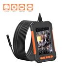 Kép 2/12 - Endoszkóp kamera függőleges kijelzővel (4,3”), 8 mm, HD 1080P, 8 LED-es (10 méter)