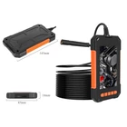 Kép 3/12 - Endoszkóp kamera függőleges kijelzővel (4,3”), 8 mm, HD 1080P, 8 LED-es (10 méter)