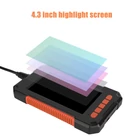 Kép 4/12 - Endoszkóp kamera függőleges kijelzővel (4,3”), 8 mm, HD 1080P, 8 LED-es (10 méter)