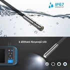 Kép 8/11 - Endoszkóp kamera IP67 (5 méter) 4,5” kijelzővel 5,5mm (Teslong MS450)