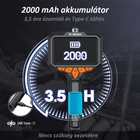 Kép 4/11 - Endoszkóp kamera kézi, 4,3” HD kijelző, 8mm, 5 méter (SM501)