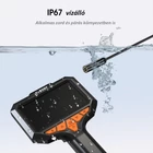 Kép 9/11 - Endoszkóp kamera kézi, 4,3” HD kijelző, 8mm, 5 méter (SM501)
