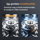 Kép 7/10 - Endoszkóp kamera kézi, 4,3” HD kijelző, 8mm, 50 méter (P200)