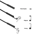 Kép 3/5 - Endoszkóp kamera, 14mm, IP68 (10 méter) 4,3” kijelzővel (P130)
