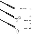 Kép 3/5 - Endoszkóp kamera, 14mm, IP68 (10 méter) 4,3” kijelzővel (P130)