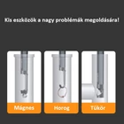 Kép 9/13 - Endoszkóp tripla kamerával, 7” kijelzővel, 7,9 mm-es kamerafejjel, (10 méter),  IP68 (T23)