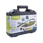 Kép 17/18 - Extol Craft 135W Multifunkciós Mini Csiszoló és Fúrógép 210 részes tartozékkal (404117)