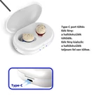 Kép 2/4 - Fülbe helyezhető digitális hangosító eszköz, bőrszínű, Type-C töltőtokkal – MIN1245