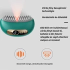 Kép 6/10 - Fejbőr masszírozó meridián kefe (fehér)