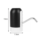 Kép 3/3 - Fekete elektromos vízadagoló pumpa ballonos vízhez, méretekkel feltüntetve