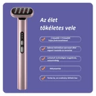 Kép 3/7 - Fényterápiás arcápoló készülék piros és kék fénnyel (pink)