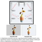 Kép 6/12 - PULUZ fotódoboz, tárgysátor 30x30cm 6db háttérrel, állítható fényerővel, fekete (PU5032B)