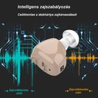 Kép 4/5 - Fülbe helyezhető hangerősítő, hallókészülék, újratölthető USB töltővel (Z-12) testszínű