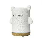 Kép 3/9 - Geti GD102 kerámia bagoly alakú aroma diffúzor, 100 ml, LED világítással, automatikus kikapcsolással (MIN1247)