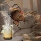 Kép 7/9 - Geti GD102 kerámia bagoly alakú aroma diffúzor, 100 ml, LED világítással, automatikus kikapcsolással (MIN1247)