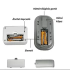 Kép 5/8 - Grill hőmérő, beszúrós húshőmérő, szonda típusú étel hőmérő