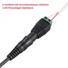 Kép 4/9 - Hálózati tápegység adapter 30W cserélhető fejekkel (3-12V)+USB