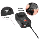 Kép 5/9 - Hálózati tápegység adapter 30W cserélhető fejekkel (3-12V)+USB