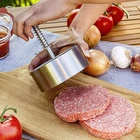 Kép 6/6 - Hamburger formázó, rozsdamentes húsprés (11,5 cm)